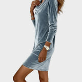 Frosina - Loose Velvet Dress