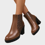 Katarzyna™ High-Heeled Shoes Made of Genuine Leather with Arch Support 💫