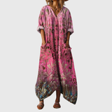 Janina - Maxi Dress with Colorful Pattern
