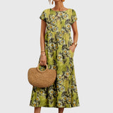 Valencia - Elegant Floral Dress