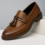 Leather Moccasins with Fringes