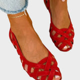 Caterina - Vibrant Woven Summer Sandals