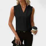 Leontýna - Elegant Sleeveless Top