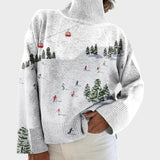 Francisca - Artistic Turtleneck Sweater