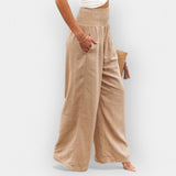 Natalie - Comfortable Wide Trousers