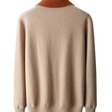 Castelle Cashmere Zip Up Polo