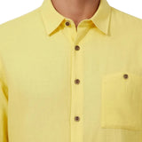 Linen Shirt Monaco – Light Yellow