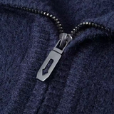 Gstaad Cashmere Sweater with Quarter Zip