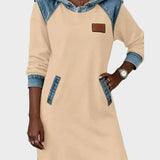 Irena - Denim Dress with Hood
