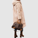 Laura - Winter coat with a reversible cut