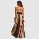 Sara - Colorful Sleeveless Dress