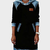 Irena - Denim Dress with Hood