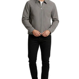 Gray Suede Jacket for Men – Modern Casual Jacket