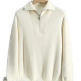 Portofino Cashmere Half-Zip Sweater