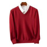Elegant V-Neck Sweater