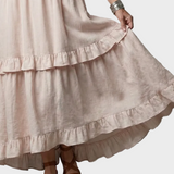 Katia - Maxi Dress with Halter Neck and Ruffles