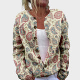 Lara - Autumn Floral Cardigan