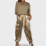 Margarida - Two-Piece Silk Set