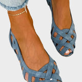 Caterina - Vibrant Woven Summer Sandals