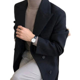 Elegant Double-Breasted Coat