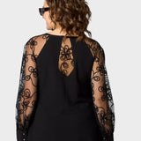 Celina - classic midi dress for special occasions