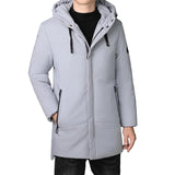 Elegant Long Men's Coat
