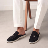 Black Suede Mediterranean Mules