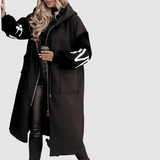 Lucie - Elegant Coat with Hood