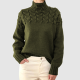 Štěpánka – Warm Sweater with Turtleneck