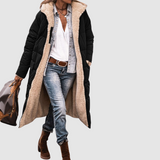 Laura - Winter coat with a reversible cut