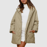 Kristýna - Oversized Winter Coat with Hood