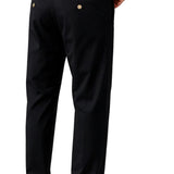 Men's Pants – Straight Cut Cotton with Added Elastane