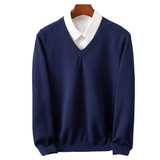 Elegant V-Neck Sweater