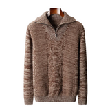 Taranto Merino Wool Zipper Sweater