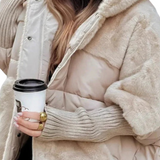 Dominika - Quilted Coat with Hood