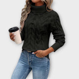 Amelia – Elegant Sweater with Turtleneck