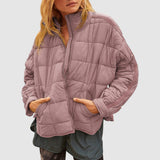 Gabriela - Lightweight, compact quilted jacket with a zipper