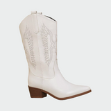 Elena - Leather Western Cowboy Boots