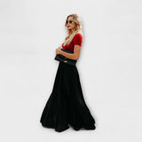 Maxi Pleated Skirt