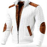 Valdenzo Knitted Jacquard Outdoor Jacket