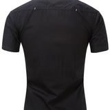 Men's Short Sleeve Cotton Shirt