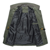 Elegant Cargo Jacket Made of Cotton