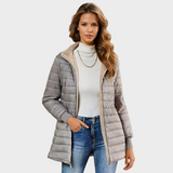 Michèle - Long, waterproof, and elegant coat