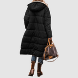 Laura - Winter coat with a reversible cut