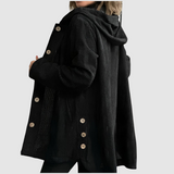 Stella - Comfortable Velvet Jacket with Hood