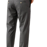 Men's Pants – Straight Cut Cotton with Elastane