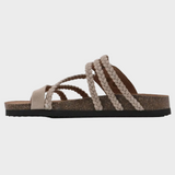 Aurora - Anatomical Woven Cork Sandals