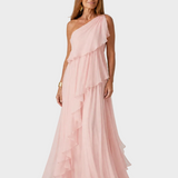 Talia - Maxi Dress with Cascading Ruffles