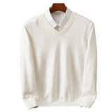 Elegant V-Neck Sweater