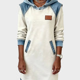 Irena - Denim Dress with Hood
